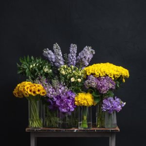 Valikukimp kollane-violetne üllatus
